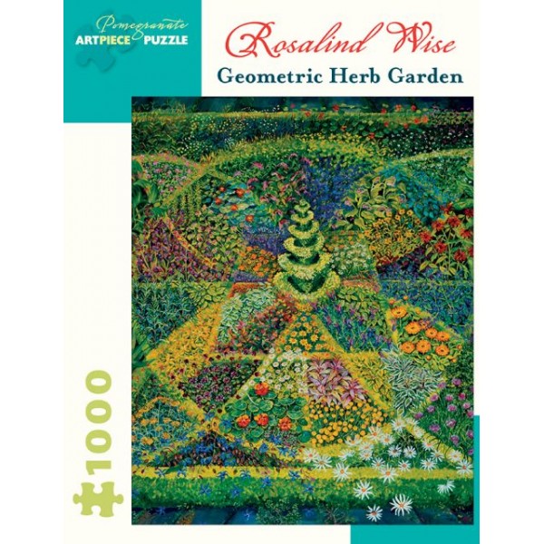 Geometryczny ogród ziołowy, Rosalind Wise - Sklep Art Puzzle